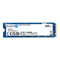 UNIDAD DE ESTADO SOLIDO KINGSTON INTERNO SNV3S NV3 500GB M.2 2280 NVME PCIE GEN 4X4 LECT.5000/ESCRIT.3000 MB/S PC/LAPTOP/MINI PC SNV3S/500G